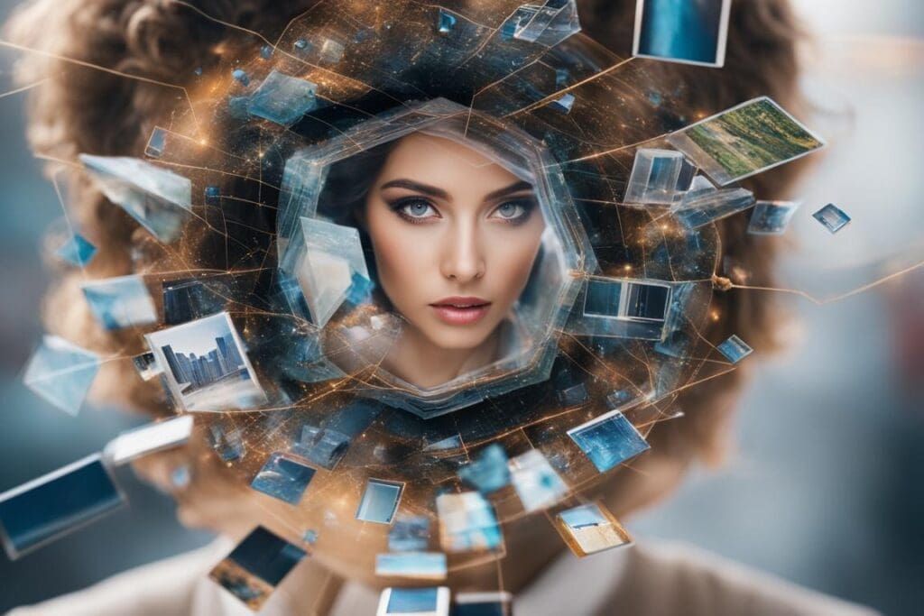 AI-generated visuals in content creation and marketing