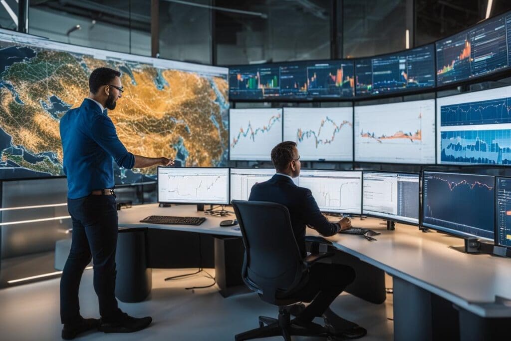 collaboration between energy experts and AI specialists