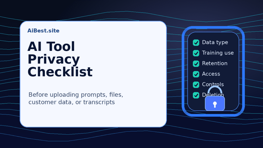 AI Tool Privacy Checklist featured image for AiBest.site